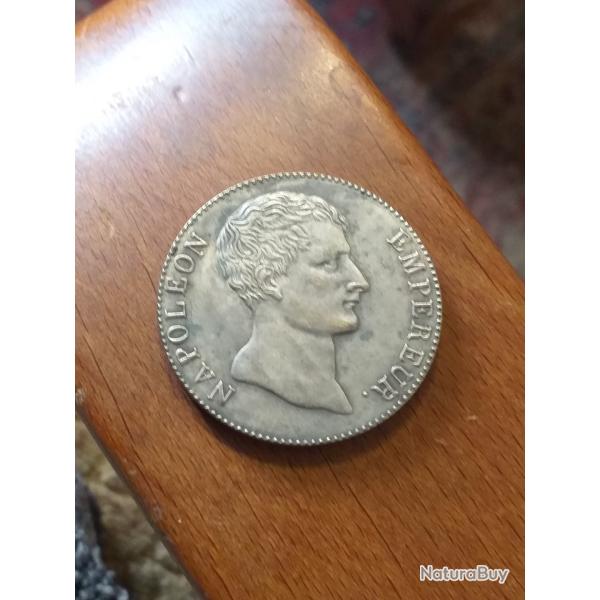5 francs Napol�on Bonaparte l an 12 atelier Paris