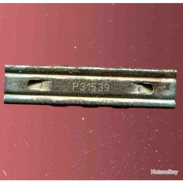 Lame chargeur Mauser 98K - guerre 39-45 - acier deux parties - marquage = P315 39