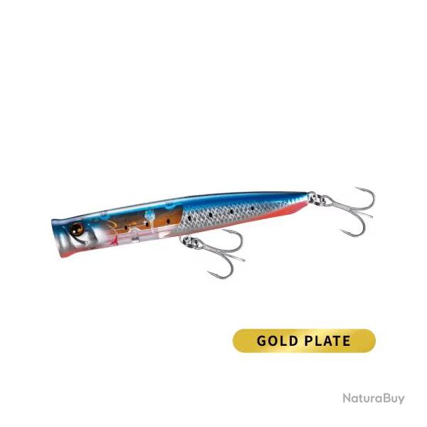 Poisson Nageur Shimano Exsence Beam Popper 130F 13cm 29g N Blue Pink Sardine