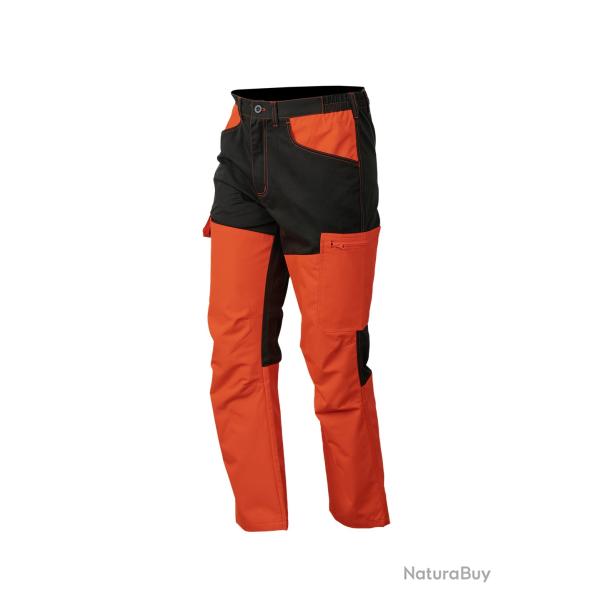 Treeland Pantalon renforc� Maquisard orange T581N