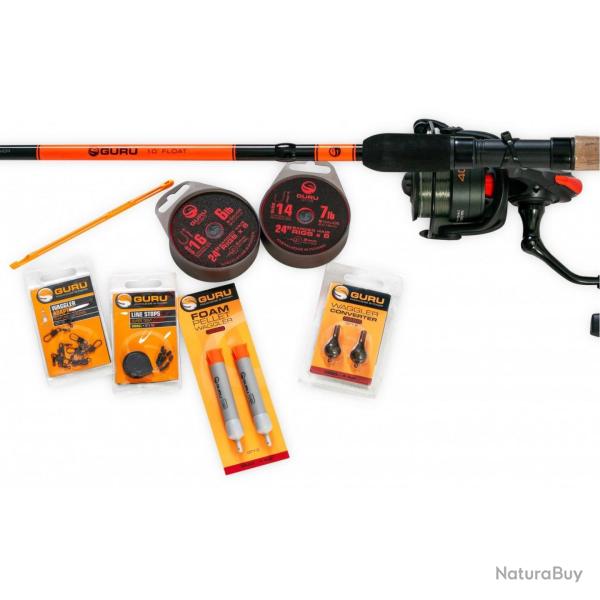 GURU COMBO 10' FLOAT ROD & REELS GURU
