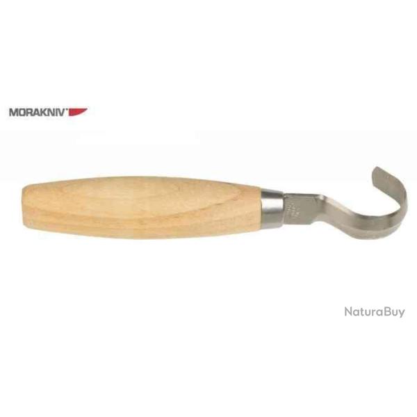 Morakniv Carving 162S - Couteau de sculpture bois double tranchant en acier inoxydable