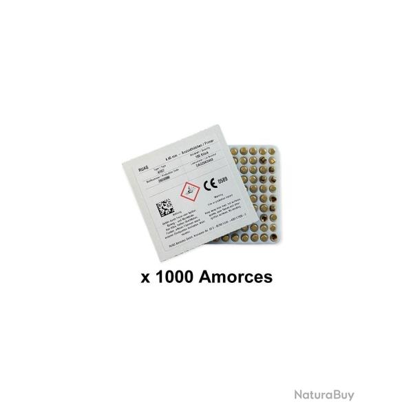 Destockage ! AMORCES RWS SMALL PISTOL bo�te de 1000.