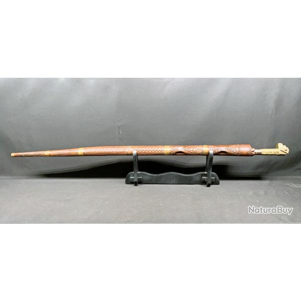 RARE ET SUPERBE EPEE FLISSA TRADITIONNELLE DU MAGHREB, ETHNIE KABYLE IFLISSEN, ALGERIAN SWORD