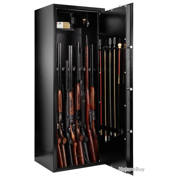 Coffre digital 18 armes � combinaison + clefs de secours Waldberg - Gunsmith livraison � domicile