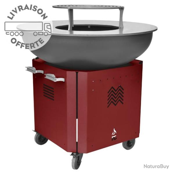 Brasero RC 106 PRO RC CONCEPT coloris pourpre