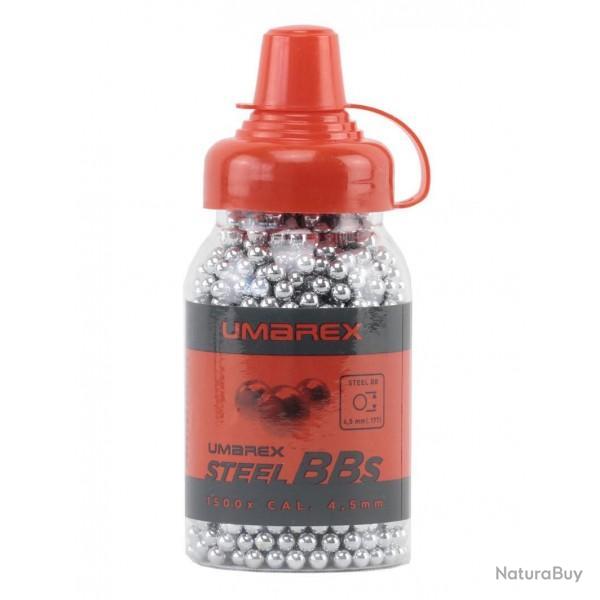 Biberon 1500 billes d'acier UMAREX, calibre 4.5 mm BB