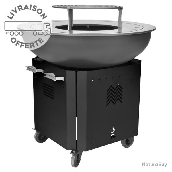 Brasero RC 108 PRO RC CONCEPT coloris graphite