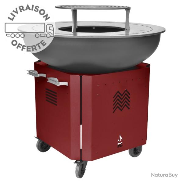 Brasero RC 108 PRO RC CONCEPT coloris pourpre