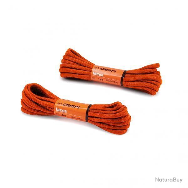 Lacet Crispi Orange 180cm