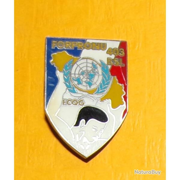 403� Bataillon de Soutien Logistique, E.C.Q.G. , FABRICANT�SANS, HOMOLOGATION SANS , BON ETAT VOIR P