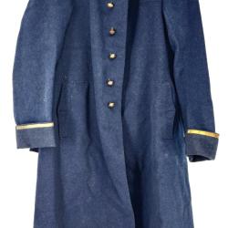 CAPOTE MANTEAU DE CAVALERIE SOUS OFFICIER 322&egrave; REGIMENT D'INFANTERIE MODELE 1914 DRAP GRIS DE FER - 