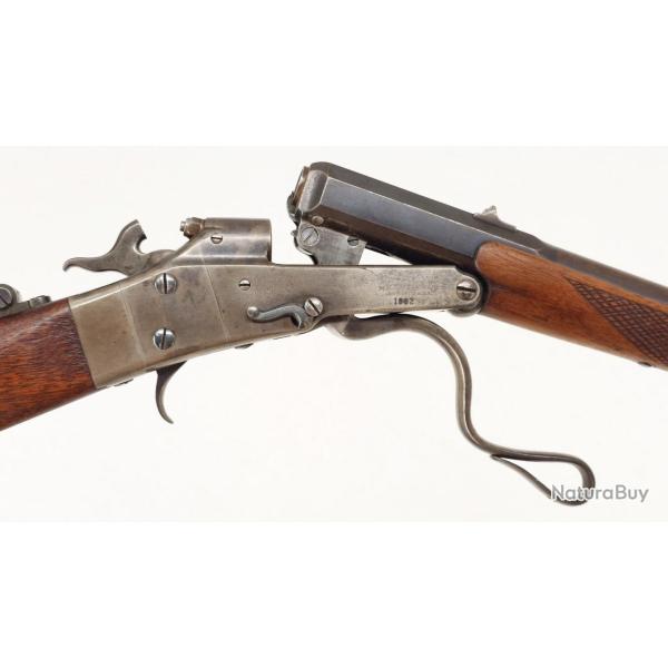MAYNARD SINGLE SHOT 1873 - 1882 TARGET RIFLE N�15 PAR MASS. ARMS C� CALIBRE 22 RIMFIRE - USA XIX� Tr