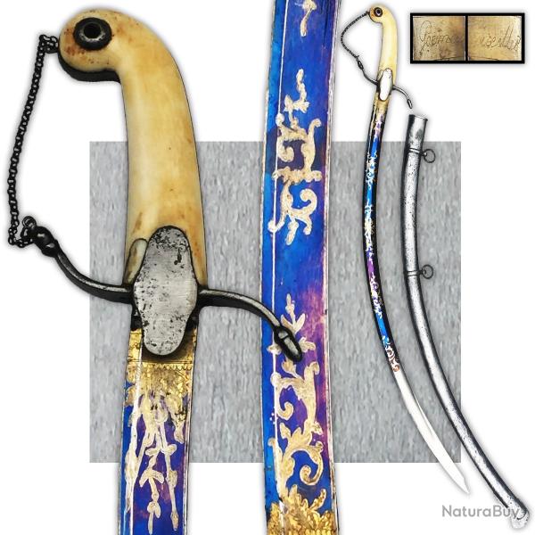 RARISSIME & BEAU SABRE DE G�N�RAL BELGE BRUXELLES LEOPOLD 1ER 1831 XIX ORIGINAL