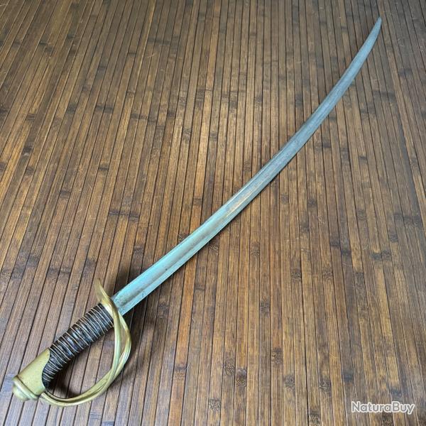 BEAU SABRE FRAN�AIS 1822 DE CAVALERIE MANUFACTURE DE CHATELLERAULT 1877