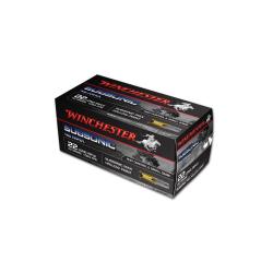 Cartouche Winchester Subsonic 22LR x50