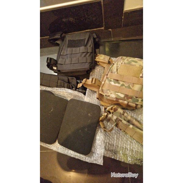 Gilet porte plaque enfant