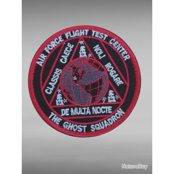 ECUSSON BLACK OPS 8 CM SCRATCH TACTICAL PATCH maral US AIR FORCE AREA51