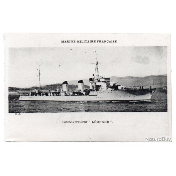 CPA - Marine Militaire Fran�aise -Contre-torpilleur " L�OPARD "  - N�3188