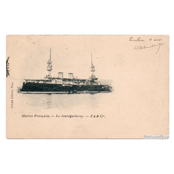 CPA - Marine Militaire Fran�aise - Le Jaureguiberry - FA & C ie . - N�3198