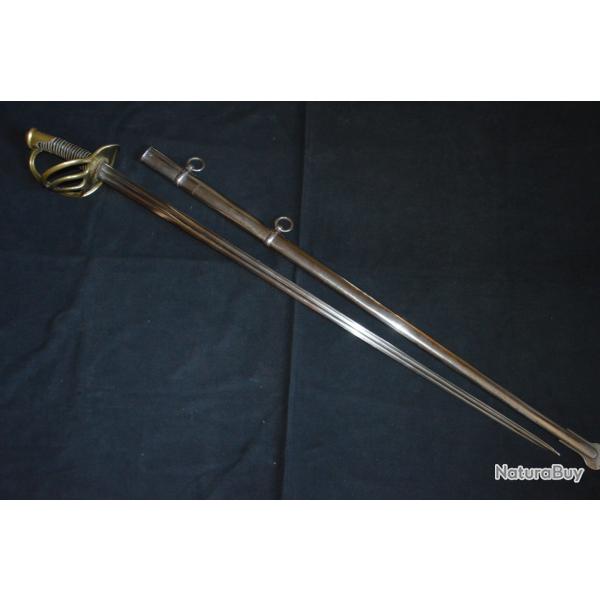 SABRE DE DRAGONS MOD.1854-CRIMEE-ITALIE-MEXIQUE-GUERRE DE 1870/1871.SABRE FRENCH DRAGON CAVALRY.1854