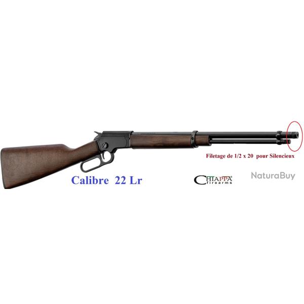 Carabine  Chiappa  22 LR  Mod. Winchester LA322   levier sous garde
