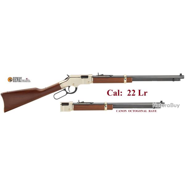 Carabine  Henry Golden Boy    levier sous garde Cal : 22 LR