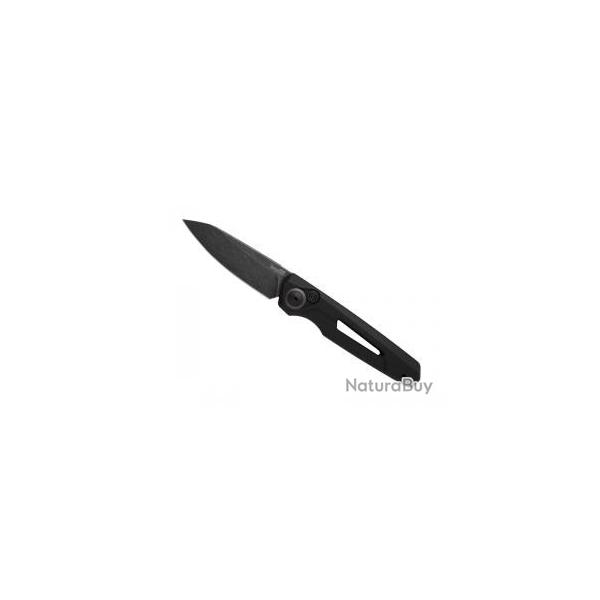 Couteau automatique Kershaw LAUNCH 11 lame acier CPM-154 finition  blackwash 