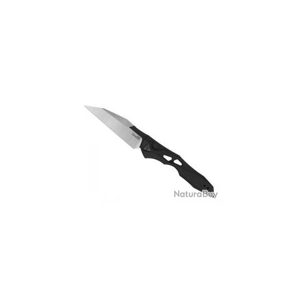 Couteau automatique Kershaw  LAUNCH 13 lame Wharncliffe acier CPM-154 revtement DLC noir et satin