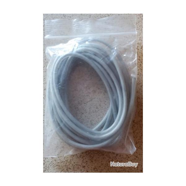 C�ble 16 AWG (2 m�tres) plaqu� argent airsoft