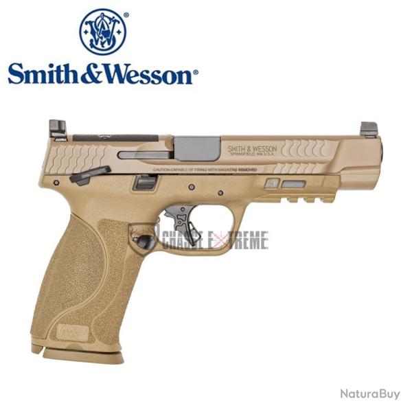 Pistolet S&W M&P9 M2.0 Or Full Size Ts Cal 9x19 Fde