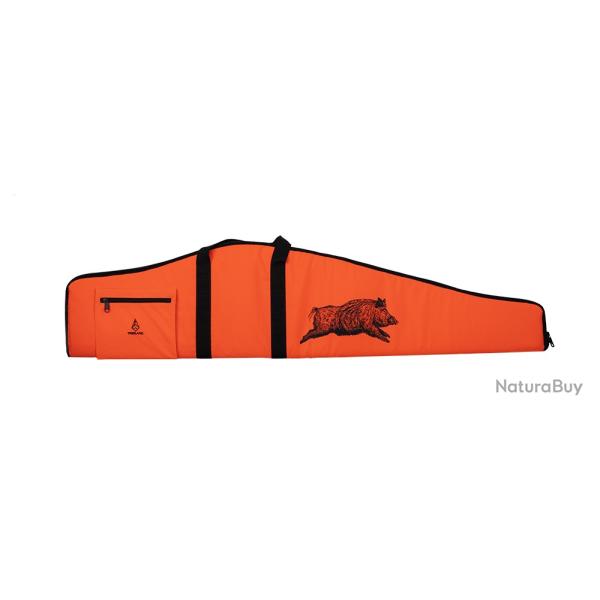 Treeland - Fourreau carabine 1,23M orange motif sanglier T1942