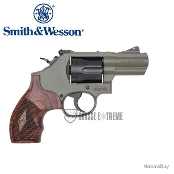 Revolver S&W 19 Carry Comp Moss Pc 6 Coups Cal 357 Mag