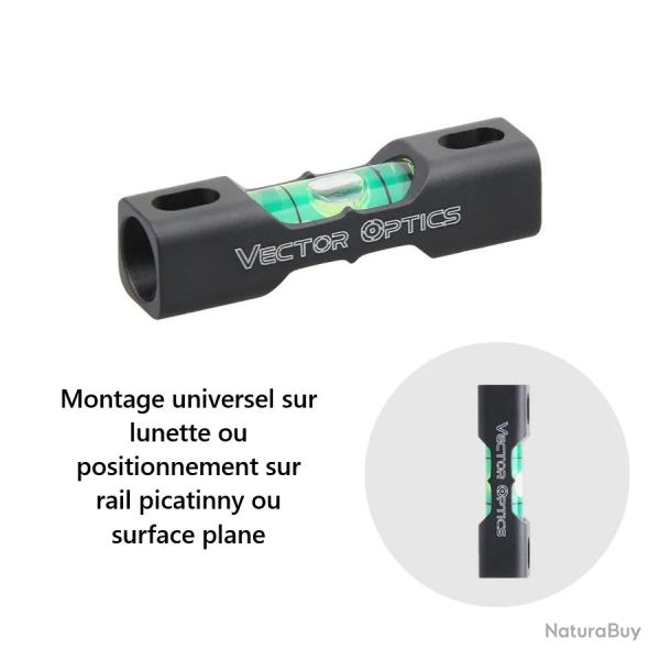Niveau � bulle tactique Vector optics pour montage sur lunette de tir