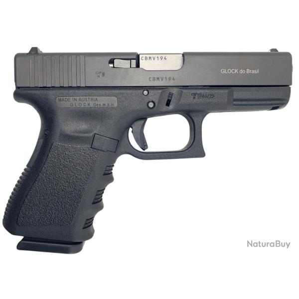 EXCLU ! PISTOLET GLOCK 19 GEN3 GLOCK DO BRASIL CAL.9X19 - CATEGORIE B