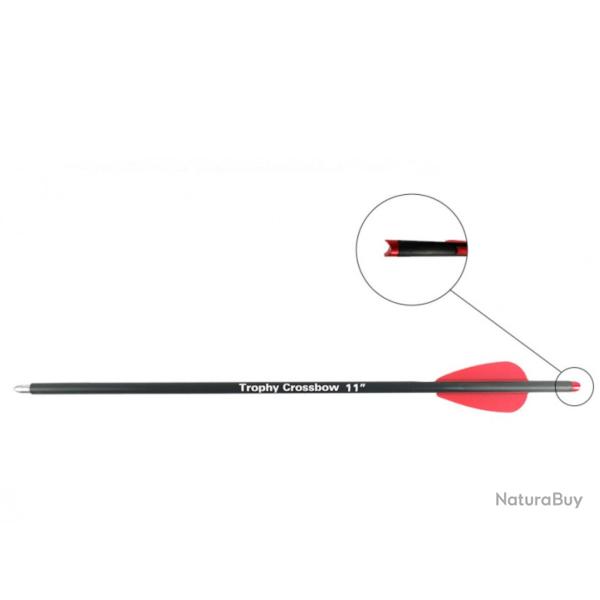 6 Fl�ches carbone Trophy Hunter Crossbow 11" pour pistolets arbal�te (3)