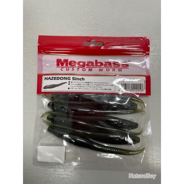!! OPE -70%!! LEURRE MEGABASS HAZEDONG 5inch col AVOCADO SOLID