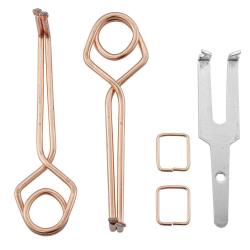 Pi&egrave;ges &agrave; taupes mod&egrave;le Putange avec tendeur - Lot de 2