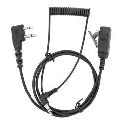 C&acirc;ble de liaison Talkie G9 - Casque Peltor avec micro int&eacute;gr&eacute;. C&acirc;ble compatible G9 avec prise 2 pin 