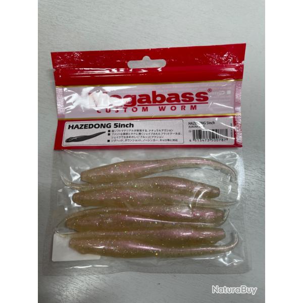 !! OPE -70%!! LEURRE MEGABASS HAZEDONG 5inch col AURORA SHAD