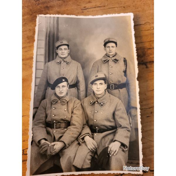 Carte Photo Militaires 507� r�giment de char de combat 30� 61� RI