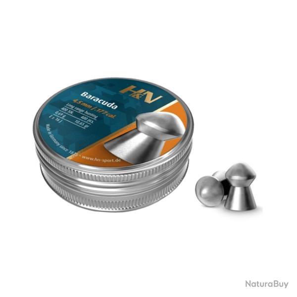 Boite de 400 plombs Baracuda H&N SPORT 4.5 mm