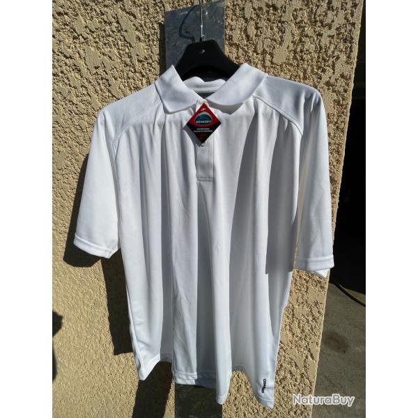 Tee shirt blanc manches courtes  Artengo Decathlon