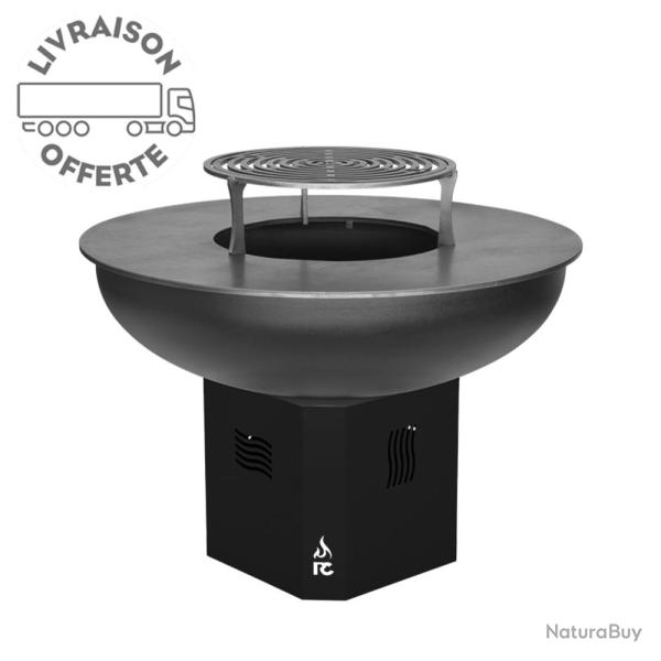 Brasero RC 106 moyen RC CONCEPT coloris graphite