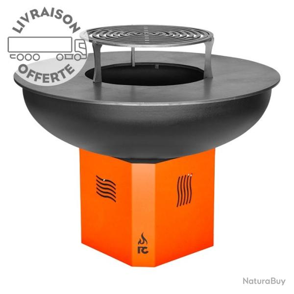 Brasero RC 106 moyen RC CONCEPT coloris orange