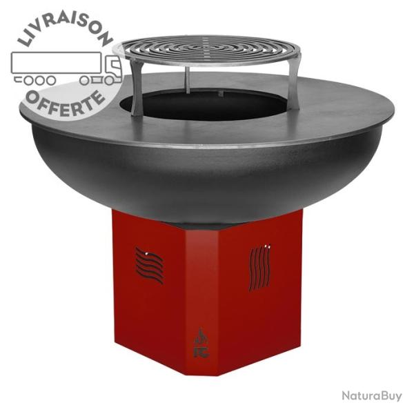 Brasero RC 106 moyen RC CONCEPT coloris pourpre