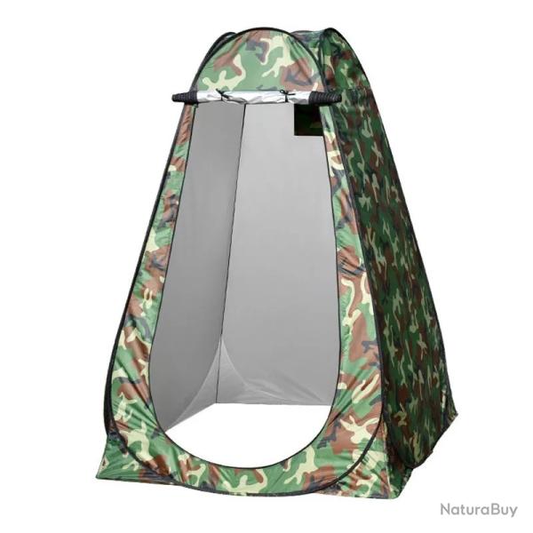 Tente Douche Camouflage, Cabine Toilette, Chasse Camping, Pop Pup Multifonctions