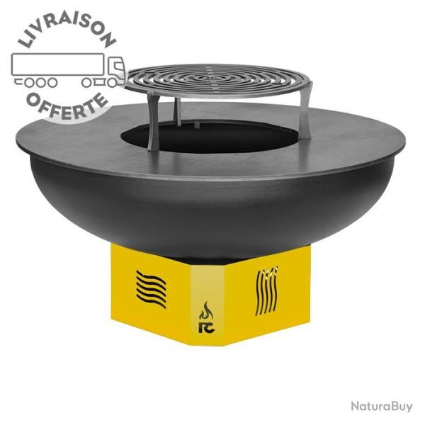 Brasero RC 106 Bas RC CONCEPT coloris jaune