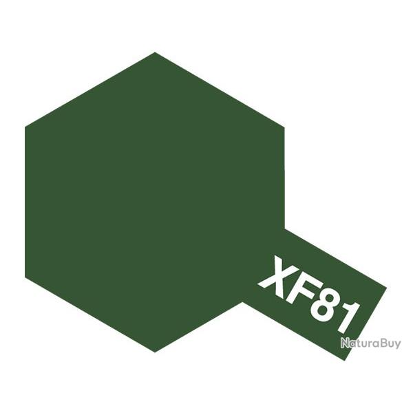 Peinture XF81 Dark green RAF mat 10 ml | Tamiya (0000 1091) - Maquette  monter
