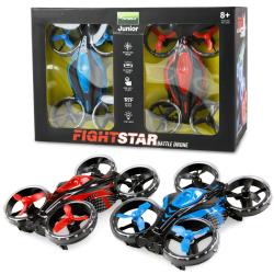 Pack 2 Drones Racing et Combat A&eacute;rien RTF Rouge et Bleu